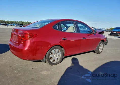 2007 Hyundai Elantra Gls из США, поврежденный, VIN KMHDU46D07U142788